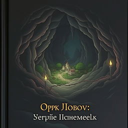 A book cover with a dark and eerie atmosphere