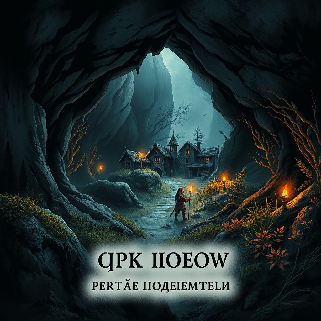 A book cover titled 'Игры Богов: Сердце Подземелья' at the bottom center