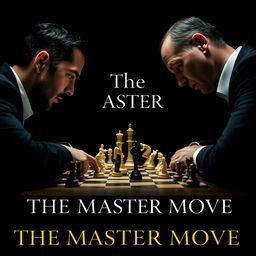 A captivating promotional poster for a film titled "The Master Move"