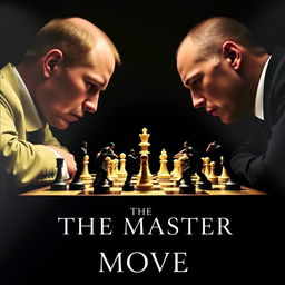 A captivating promotional poster for a film titled "The Master Move"