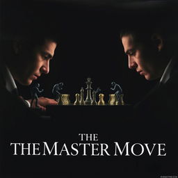 A captivating promotional poster for a film titled "The Master Move"