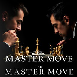 A captivating promotional poster for a film titled "The Master Move"