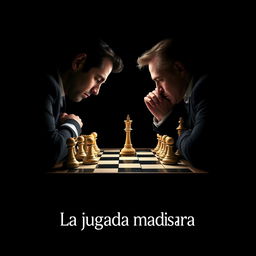 An impressive promotional poster for a film titled 'La jugada maestra'