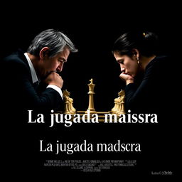 An impressive promotional poster for a film titled 'La jugada maestra'