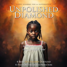 A powerful and emotional movie poster for the film titled "Unpolished Diamond