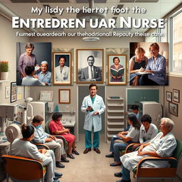 An inspiring and heartfelt image celebrating the legacy of the entrepreneurial nurse