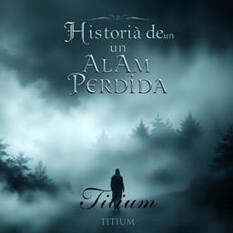 A captivating book cover for "Historia de un Alma Perdida" by Titium