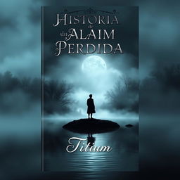 A captivating book cover for "Historia de un Alma Perdida" by Titium