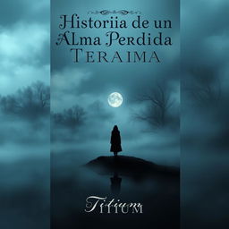 A captivating book cover for "Historia de un Alma Perdida" by Titium