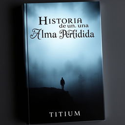 A captivating book cover for "Historia de un Alma Perdida" by Titium