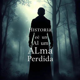 a mystical and evocative book cover featuring the title 'Historia de un Alma Perdida'