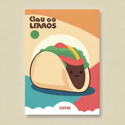 Design a vibrant and captivating poster for a taco brand named 'Cita Citacos'. Include mouth-watering tacos, and hints of Mexican culture to signify the tacos' authenticity.