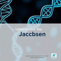 Una portada professional i informativa per a un informe sobre la Síndrome de Jacobsen