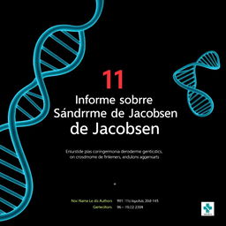 Una portada professional i informativa per a un informe sobre la Síndrome de Jacobsen