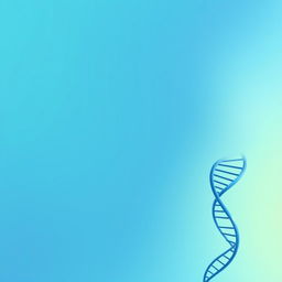 A professional cover page background for a report featuring a subtle DNA helix