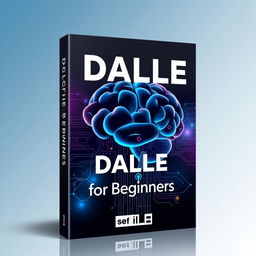 Ebook cover design focused on DALLE for beginners