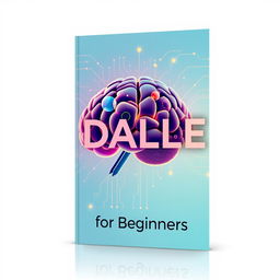 Ebook cover design focused on DALLE for beginners