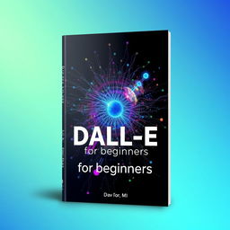 Ebook cover design centered on DALL-E for beginners