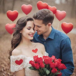 Apply artistic filters and effects to Valentine's photos to enhance their elegance while preserving timeless quality.