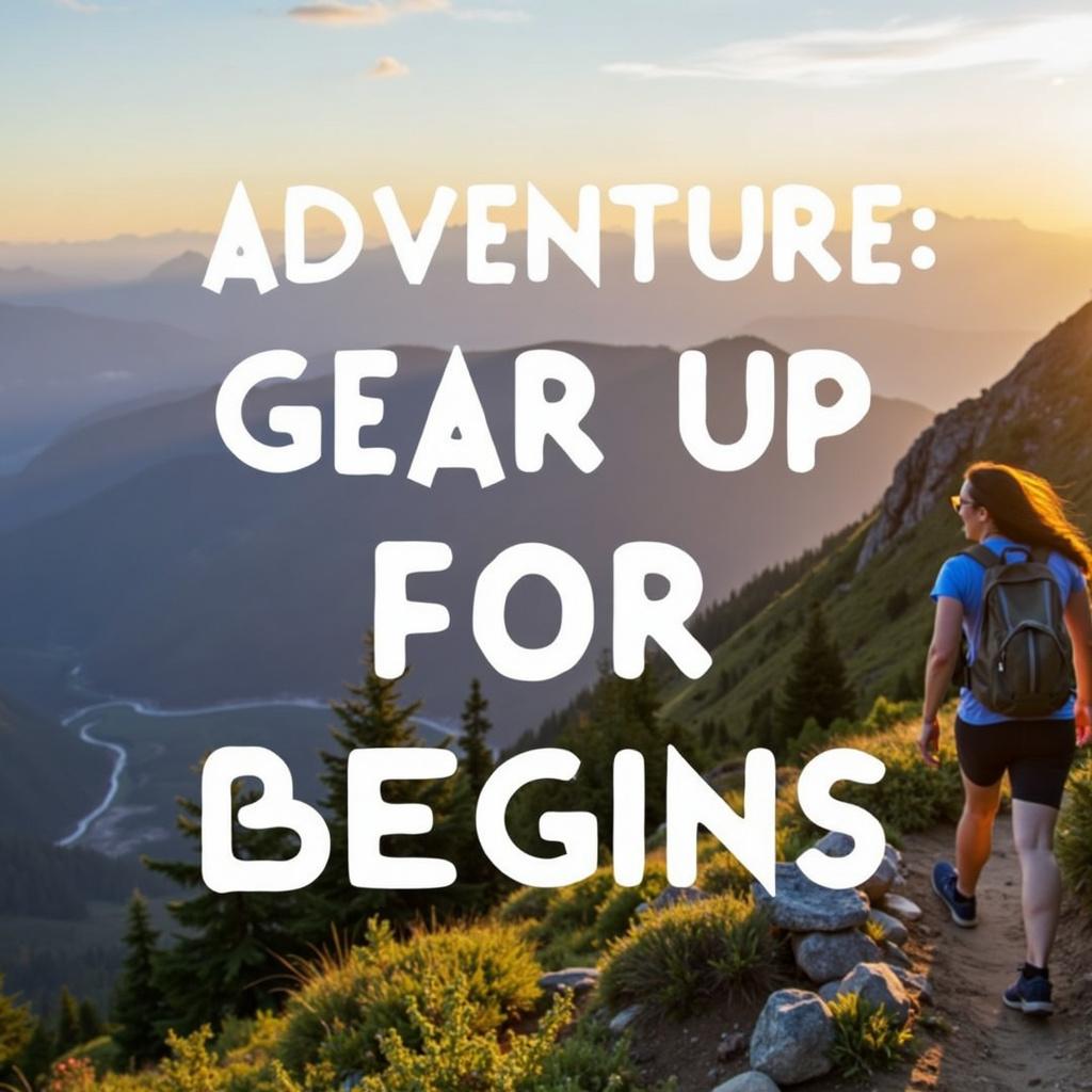 "Gear Up for Adventure: Where Every Trail Begins"