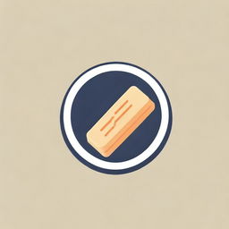 Logo featuring delicious and crunchy wafer sticks. The logo should imply taste, pleasure, and high quality. Include elements to suggest it being a snack product.