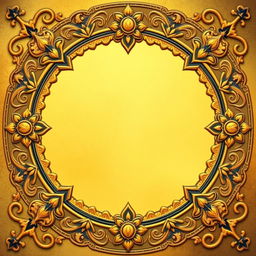 Design a decorative border for the Waraha Awatara script, incorporating intricate patterns inspired by Hindu mythology