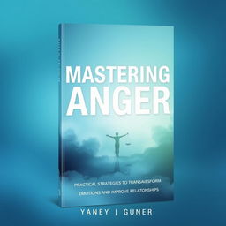 A modern and impactful e-book cover for "Mastering Anger: Practical Strategies to Transform Emotions and Improve Relationships"