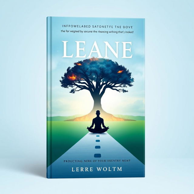 Ebook cover design featuring serene and balanced imagery