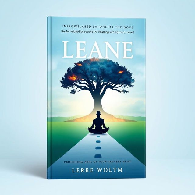 Ebook cover design featuring serene and balanced imagery