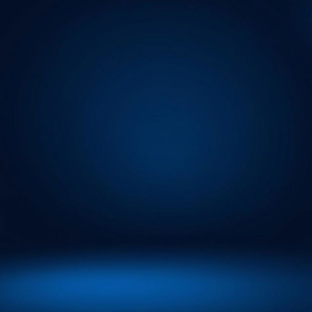 Design a deep blue background featuring subtle shadowy gradients