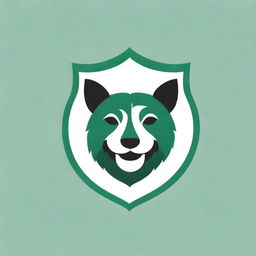 Generate a logo for a fan club of the Deportivo Cali football team, using the team's colors of green and white. Incorporate elements symbolizing passion, camaraderie, and undying sportsmanship.