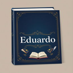 A beautifully designed book cover featuring the name "Eduardo" prominently