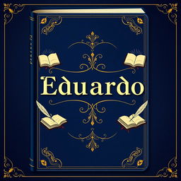 A beautifully designed book cover featuring the name "Eduardo" prominently