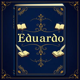 A beautifully designed book cover featuring the name "Eduardo" prominently