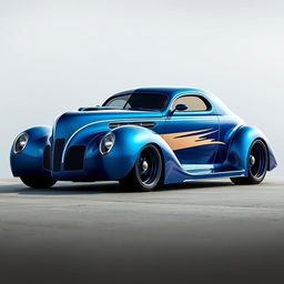 A 1939 Chevy Coupe transformed into a supercar with a widebody design by Khyzyl Saleem