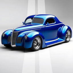 A 1939 Chevrolet Coupe transformed into a stunning supercar with a widebody design