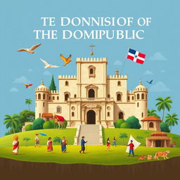 A visual representation of the rich history of the Dominican Republic