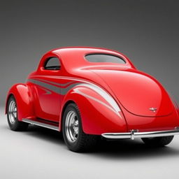 1939 Chevrolet Coupe transformed into a sleek fusion supercar