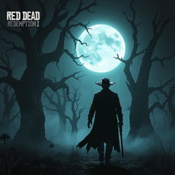 A dark fantasy interpretation of a Red Dead Redemption 2 inspired scene