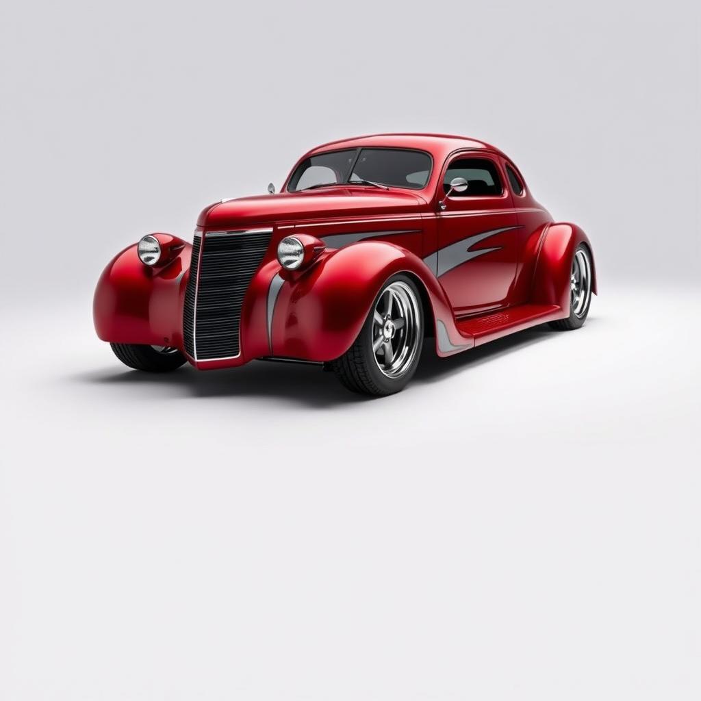 1939 Chevrolet Coupe transformed into a supercar with a widebody design