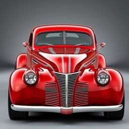 1939 Chevrolet Coupe transformed into a supercar with a widebody design