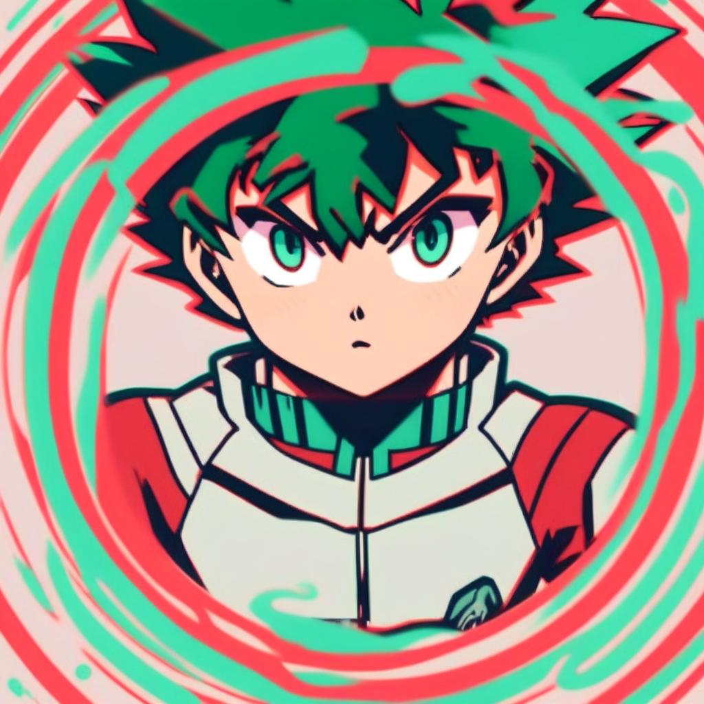 My Hero Academia's Izuku Midoriya in a Blast from the Past