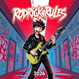 A movie poster for 'Rodrick Rules' set to release in 2026