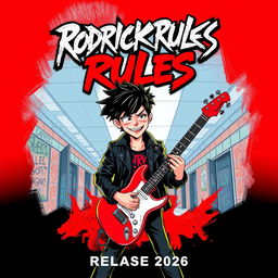 A movie poster for 'Rodrick Rules' set to release in 2026