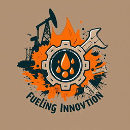 A creative and detailed t-shirt design for an oil and gas engineer