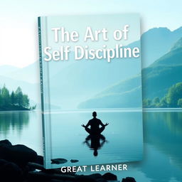 A captivating book cover for 'The Art of Self Discipline' by Great Learner