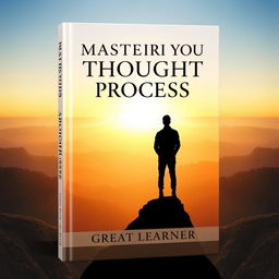 An inspiring book cover for 'Mastering Your Thought Process' by Great Learner