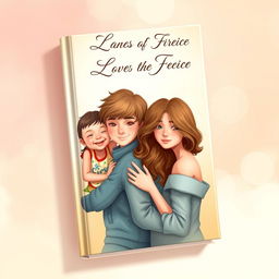 A heartfelt book cover illustration capturing the beautiful journey of love between two childhood friends