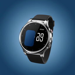 A modern and sleek eblaze watch, featuring a minimalist digital display