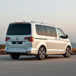 A 2024 Volkswagen Multivan, showcasing its modern design and advanced features